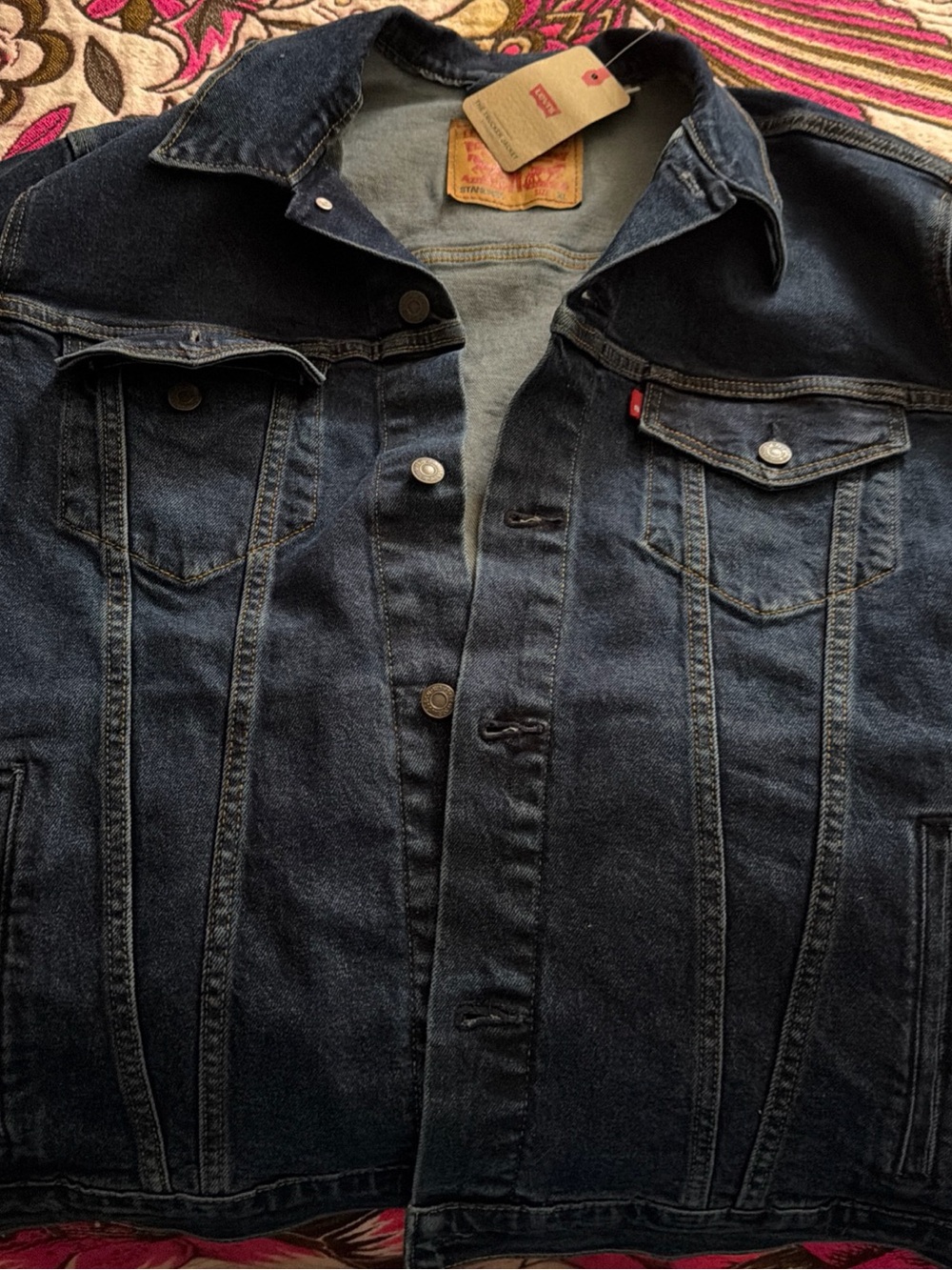 Levi's Indigo Blue Denim Trucker Jacket